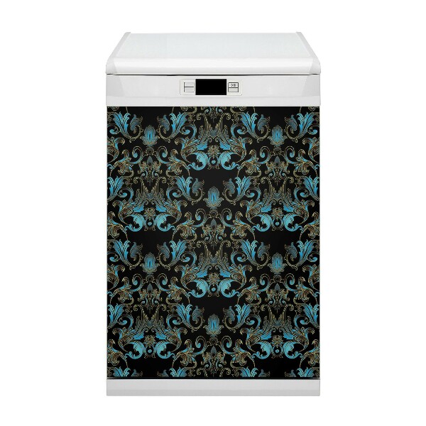 Aimant de couvercle de lave-vaisselle Motif baroque