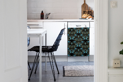 Aimant de couvercle de lave-vaisselle Motif baroque