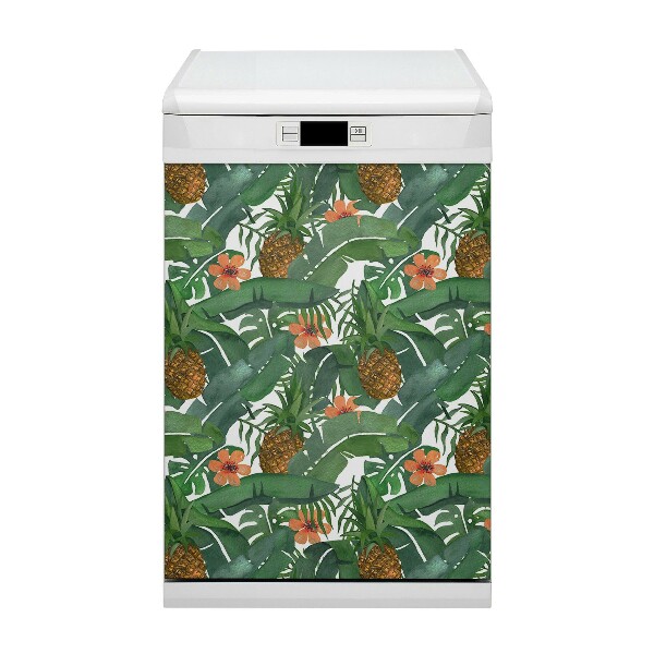 Magnet pour lave vaisselle Ananas tropical
