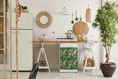 Magnet pour lave vaisselle Ananas tropical