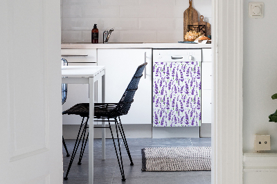 Deco magnetique pour lave vaisselle Lavande