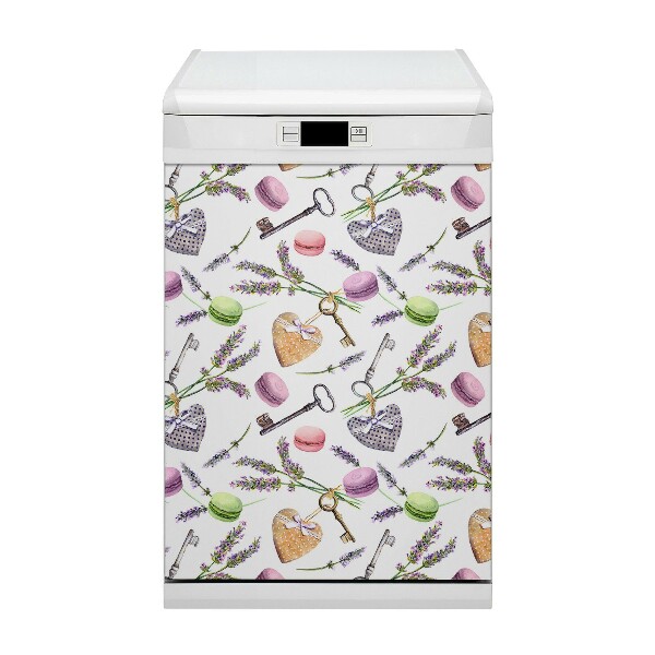 Deco magnetique pour lave vaisselle Vieilles clés rétro