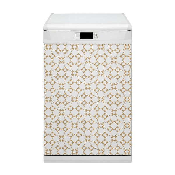 Deco magnetique pour lave vaisselle Schéma géométrique