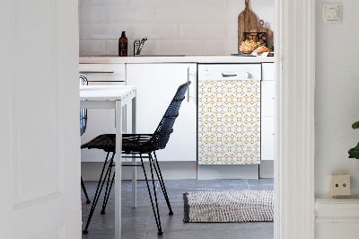 Deco magnetique pour lave vaisselle Schéma géométrique