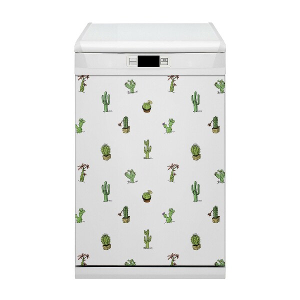 Aimant de couvercle de lave-vaisselle Cactus