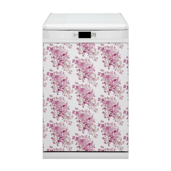 Magnet pour lave vaisselle Fleurs roses