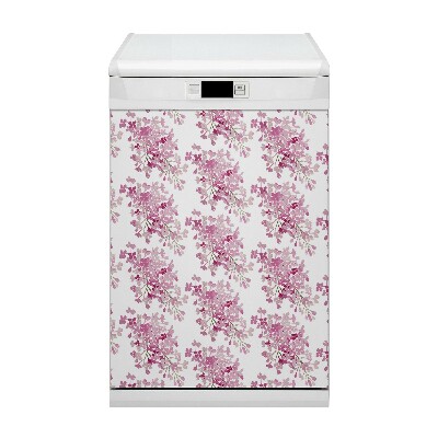 Magnet pour lave vaisselle Fleurs roses