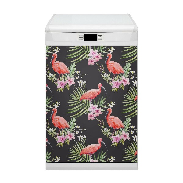 Aimant décoratif pour lave-vaisselle Black Flaming
