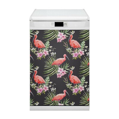 Aimant décoratif pour lave-vaisselle Black Flaming