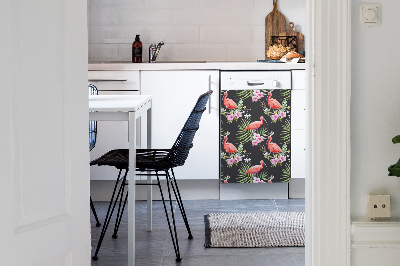 Aimant décoratif pour lave-vaisselle Black Flaming