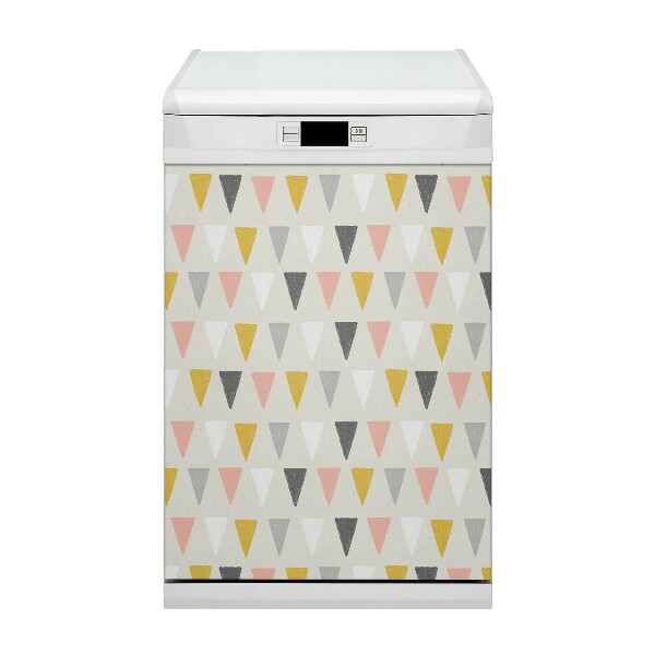 Deco magnetique pour lave vaisselle Modèle triangulaire