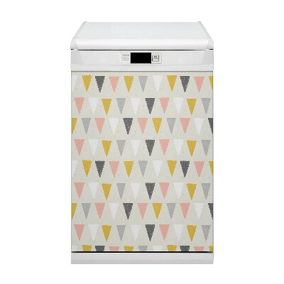 Deco magnetique pour lave vaisselle Modèle triangulaire