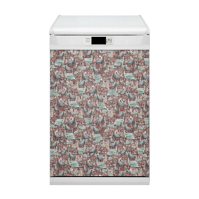 Magnet pour lave vaisselle Vieille ville