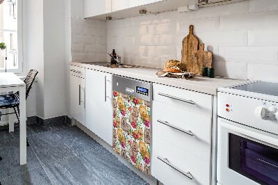 Aimant décoratif pour lave-vaisselle Chow chow chiens