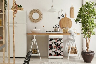 Magnet pour lave vaisselle Fleurs baroques