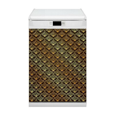 Magnet pour lave vaisselle Style art déco