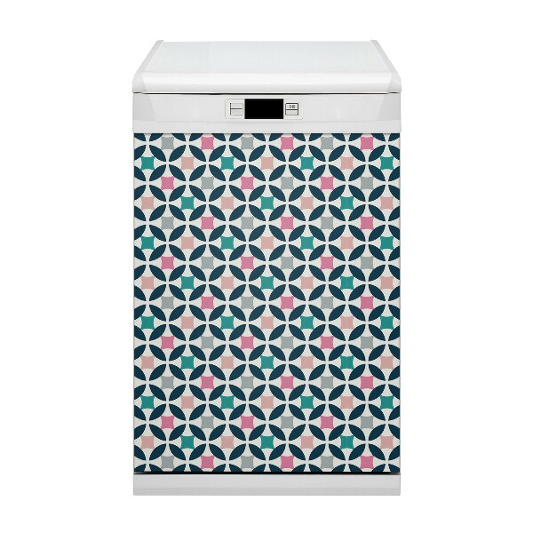 Deco magnetique pour lave vaisselle Modèle pastel