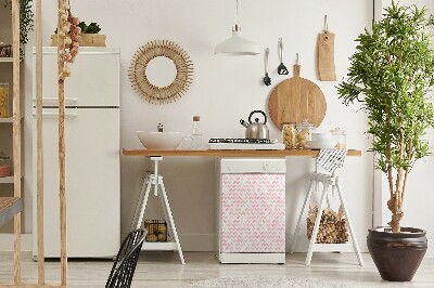 Deco magnetique pour lave vaisselle Harenglet géométrique