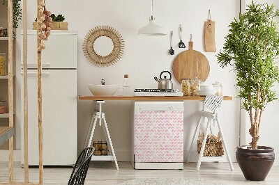 Deco magnetique pour lave vaisselle Harenglet géométrique