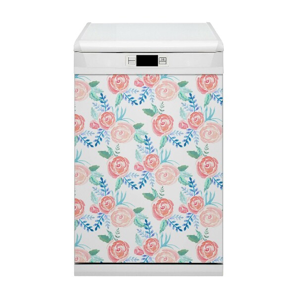 Deco magnetique pour lave vaisselle Fleurs vives