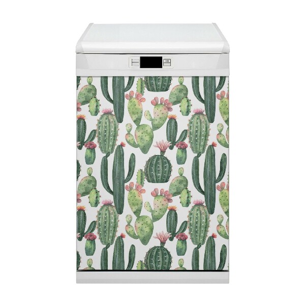 Deco magnetique pour lave vaisselle Cactus avec pointes
