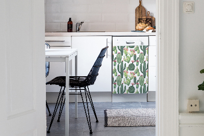 Deco magnetique pour lave vaisselle Cactus avec pointes