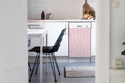 Magnet pour lave vaisselle Charente rose