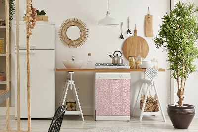 Magnet pour lave vaisselle Charente rose