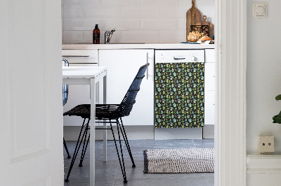 Aimant décoratif pour lave-vaisselle Minuscules cactus