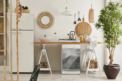 Aimant décoratif pour lave-vaisselle Béton abstraction
