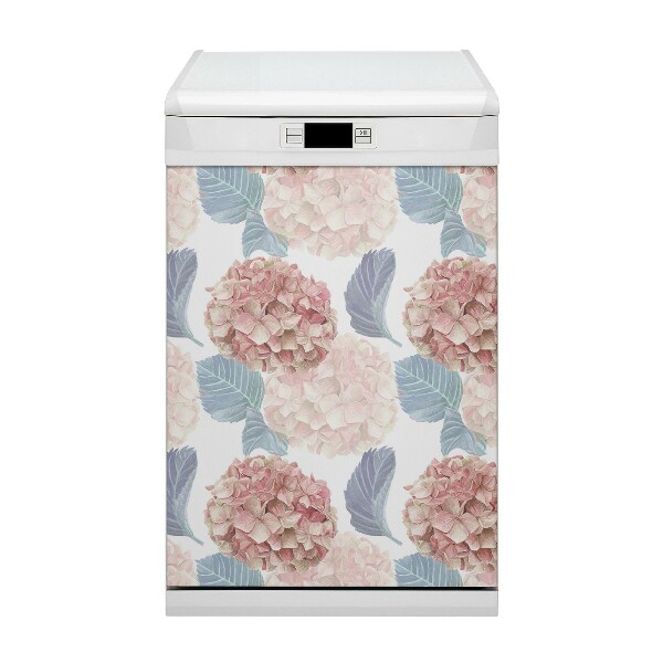 Magnet pour lave vaisselle Dessin sur lit de fleurs