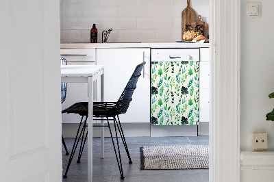 Magnet pour lave vaisselle Fleurs de terrain