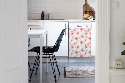 Aimant décoratif pour lave-vaisselle Fleurs d'orange