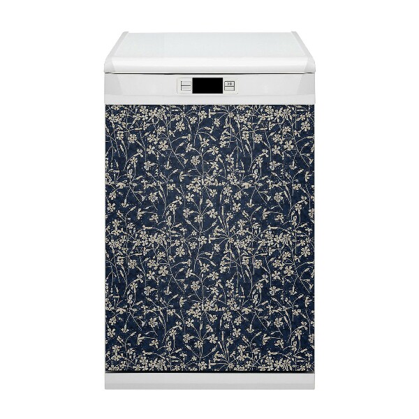 Magnet pour lave vaisselle Motif floral