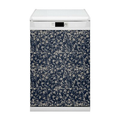 Magnet pour lave vaisselle Motif floral