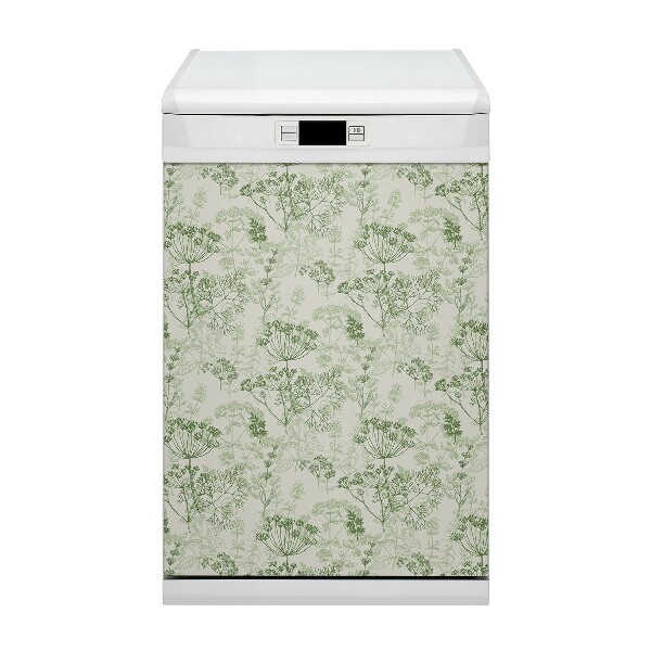 Magnet pour lave vaisselle Herbes de terrain