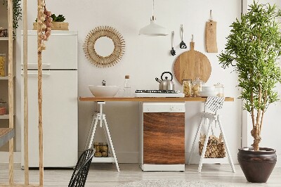 Deco magnetique pour lave vaisselle Bois