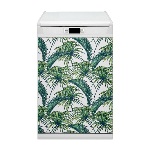 Aimant de couvercle de lave-vaisselle jardin botanique