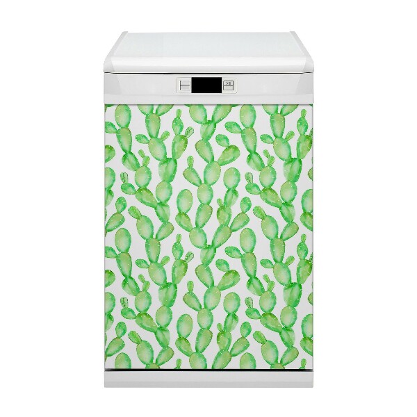 Magnet pour lave vaisselle Cactus pastel