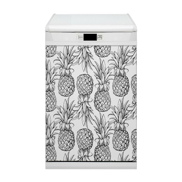 Deco magnetique pour lave vaisselle Ananas