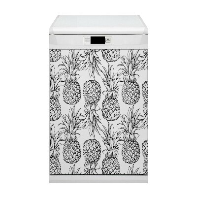 Deco magnetique pour lave vaisselle Ananas