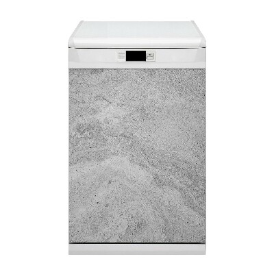 Aimant décoratif pour lave-vaisselle Béton