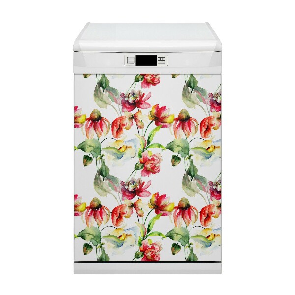Magnet pour lave vaisselle Fleurs sauvages