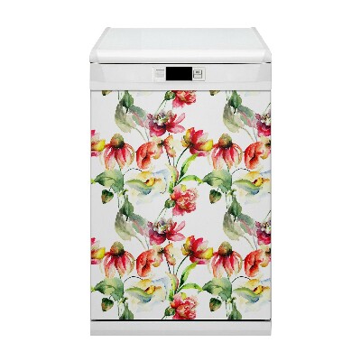 Magnet pour lave vaisselle Fleurs sauvages