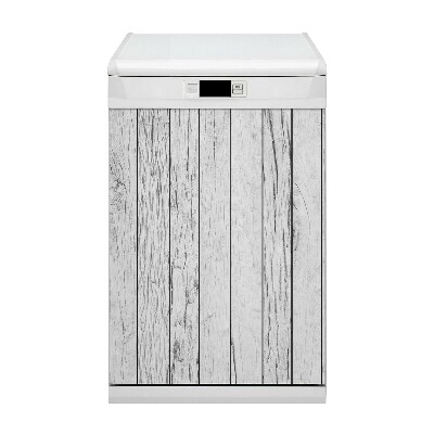 Deco magnetique pour lave vaisselle Planches blanches