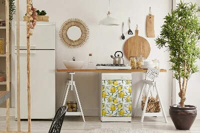 Magnet pour lave vaisselle Citrons peints
