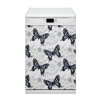 Deco magnetique pour lave vaisselle Dessiner des papillons