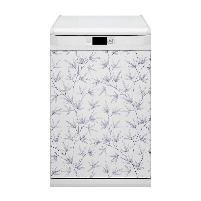 Aimant décoratif pour lave-vaisselle Feuille