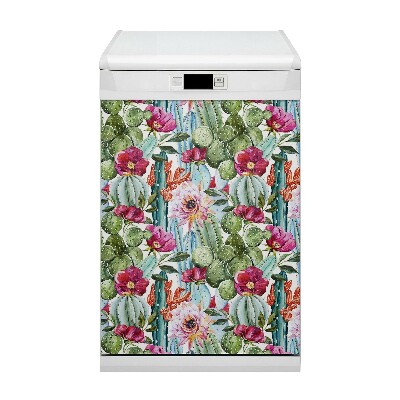Magnet pour lave vaisselle Cactus coloré
