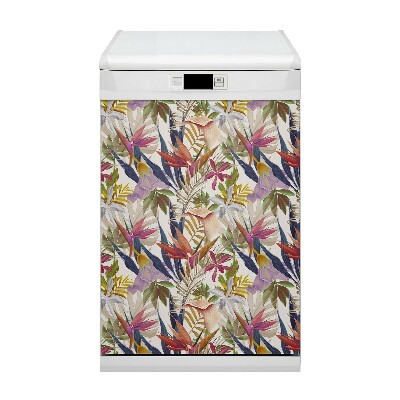 Deco magnetique pour lave vaisselle Jungle sombre